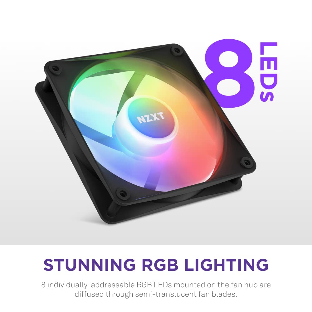 Foto 3 pulgar | Paquete Triple De Ventiladores Nzxt F120 Rgb Core De 120 Mm Con Controlador Rgb - Venta Internacional.