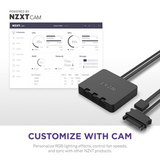 Foto 7 | Paquete Triple de Ventiladores NZXT F120 RGB Duo de 3 X 120 mm con Controlador RGB - Venta Internacional