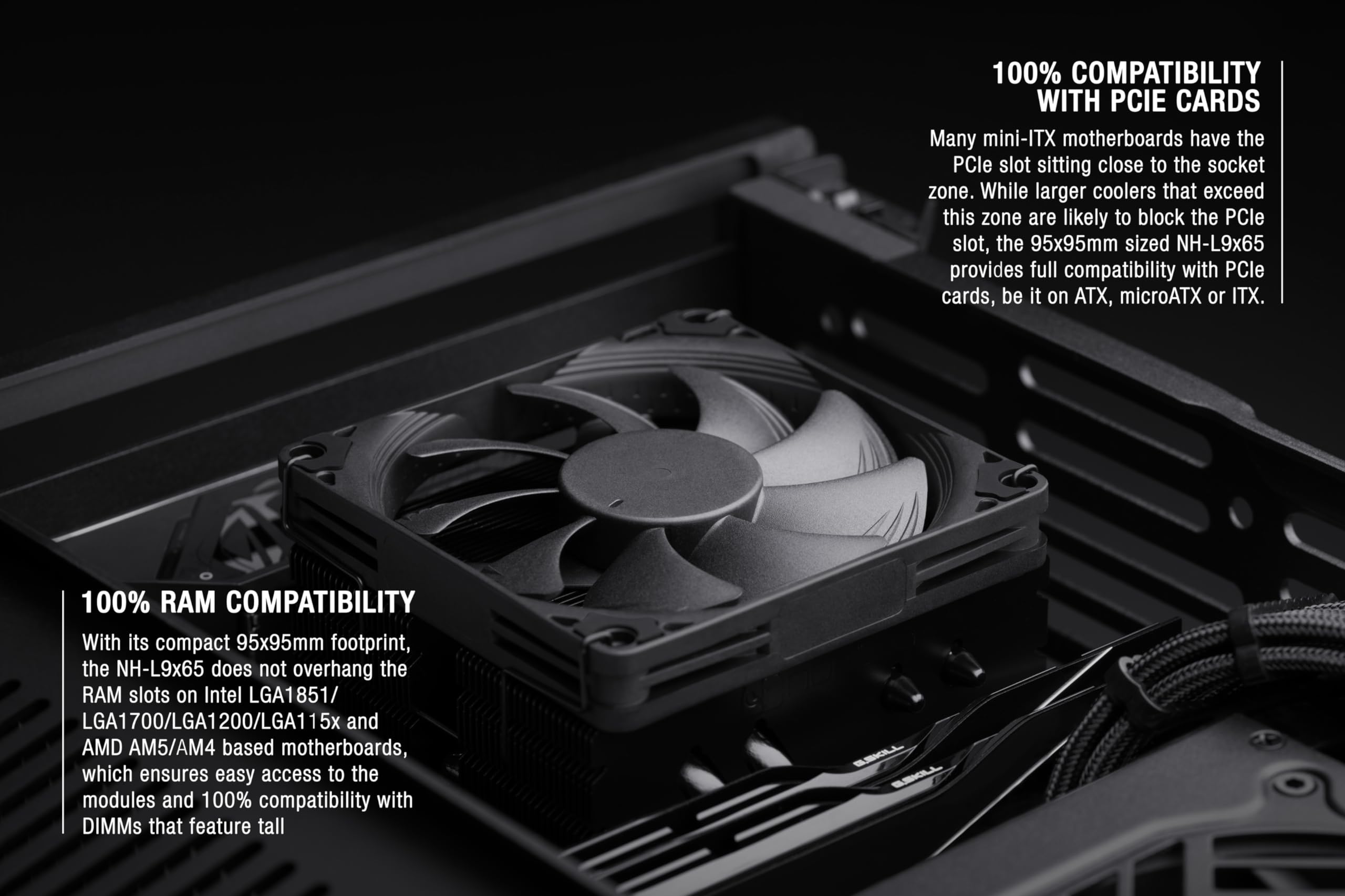 Foto 7 pulgar | Enfriador De Cpu Noctua Nh-l9x65 Chromax, Negro, Perfil Bajo, 65 Mm - Venta Internacional.