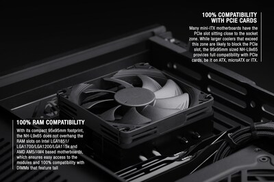 Foto 6 | Enfriador De Cpu Noctua Nh-l9x65 Chromax, Negro, Perfil Bajo, 65 Mm - Venta Internacional.