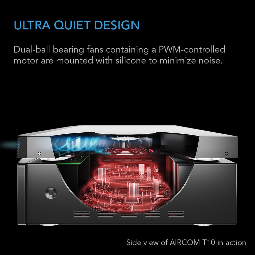 Foto 4 | Sistema De Ventilador Ac Infinity Aircom T10 Para Av - Venta Internacional.