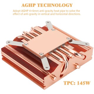 Foto 2 | Enfriador de CPU Thermalright AXP90-X47 Full Cooper de Perfil Bajo - Venta Internacional