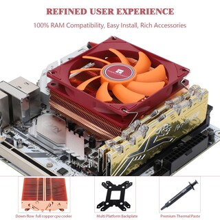 Foto 4 | Enfriador de CPU Thermalright AXP90-X47 Full Cooper de Perfil Bajo - Venta Internacional