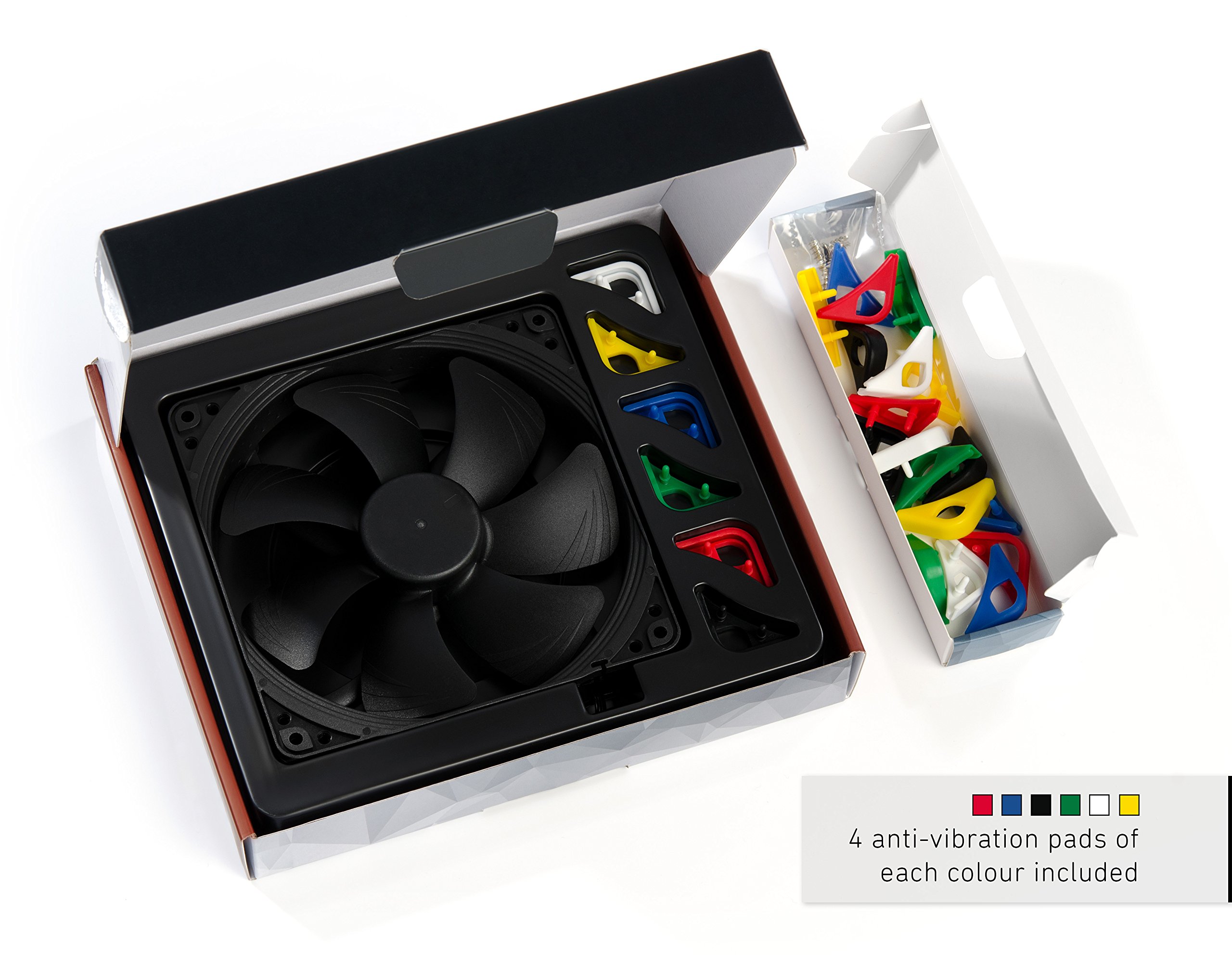 Foto 5 pulgar | Ventilador Noctua Nf-a14 Pwm Chromax.black.swap 140 Mm 1500 Rpm - Venta Internacional.