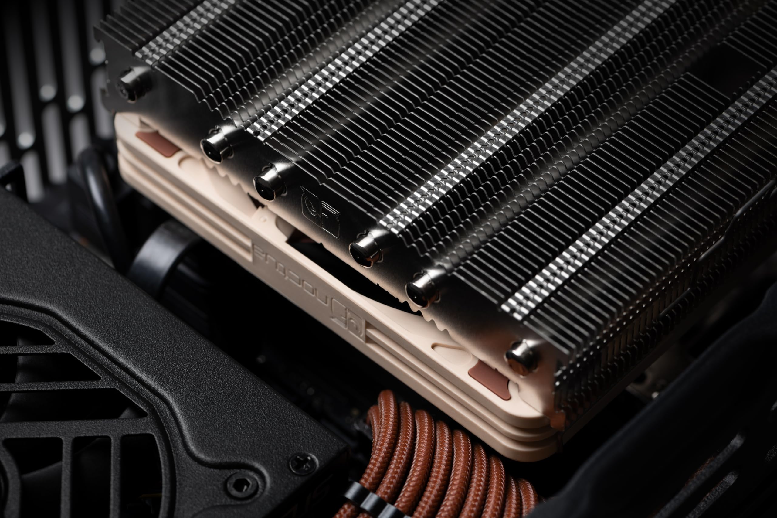 Foto 6 pulgar | Enfriador De Cpu Noctua Nh-l12sx77 De Perfil Bajo, 120 Mm, Marrón - Venta Internacional.