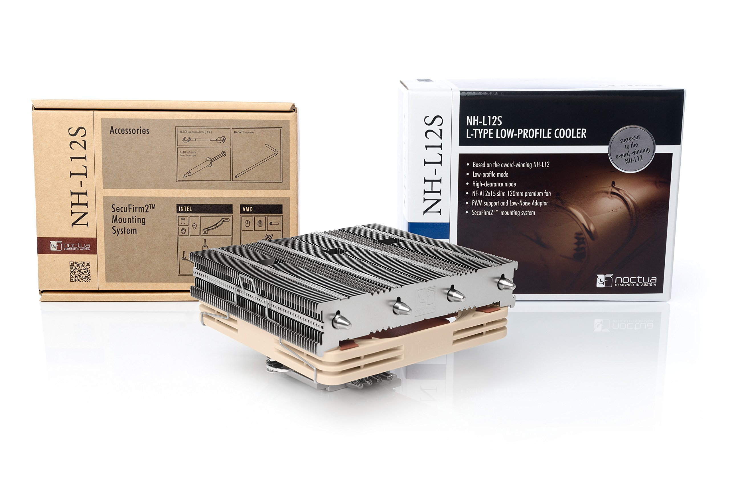 Foto 4 pulgar | Enfriador De Cpu Noctua Nh-l12s De Perfil Bajo Con Ventilador Pwm De 120 Mm - Venta Internacional.
