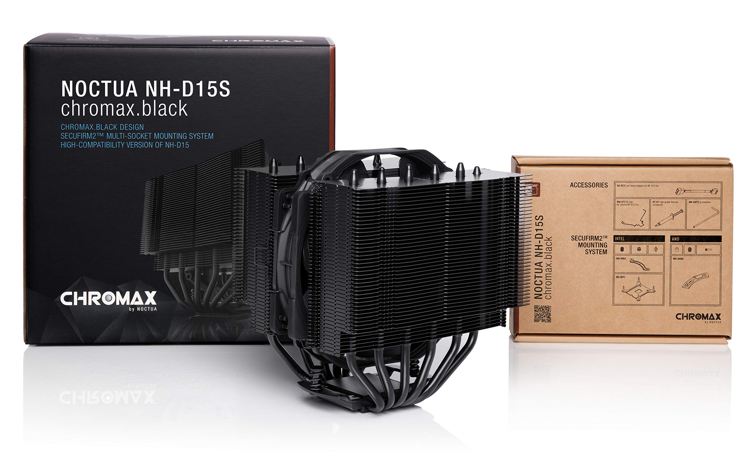 Foto 5 pulgar | Enfriador De Cpu Noctua Nh-d15s Chromax.black Premium Dual-tower - Venta Internacional.