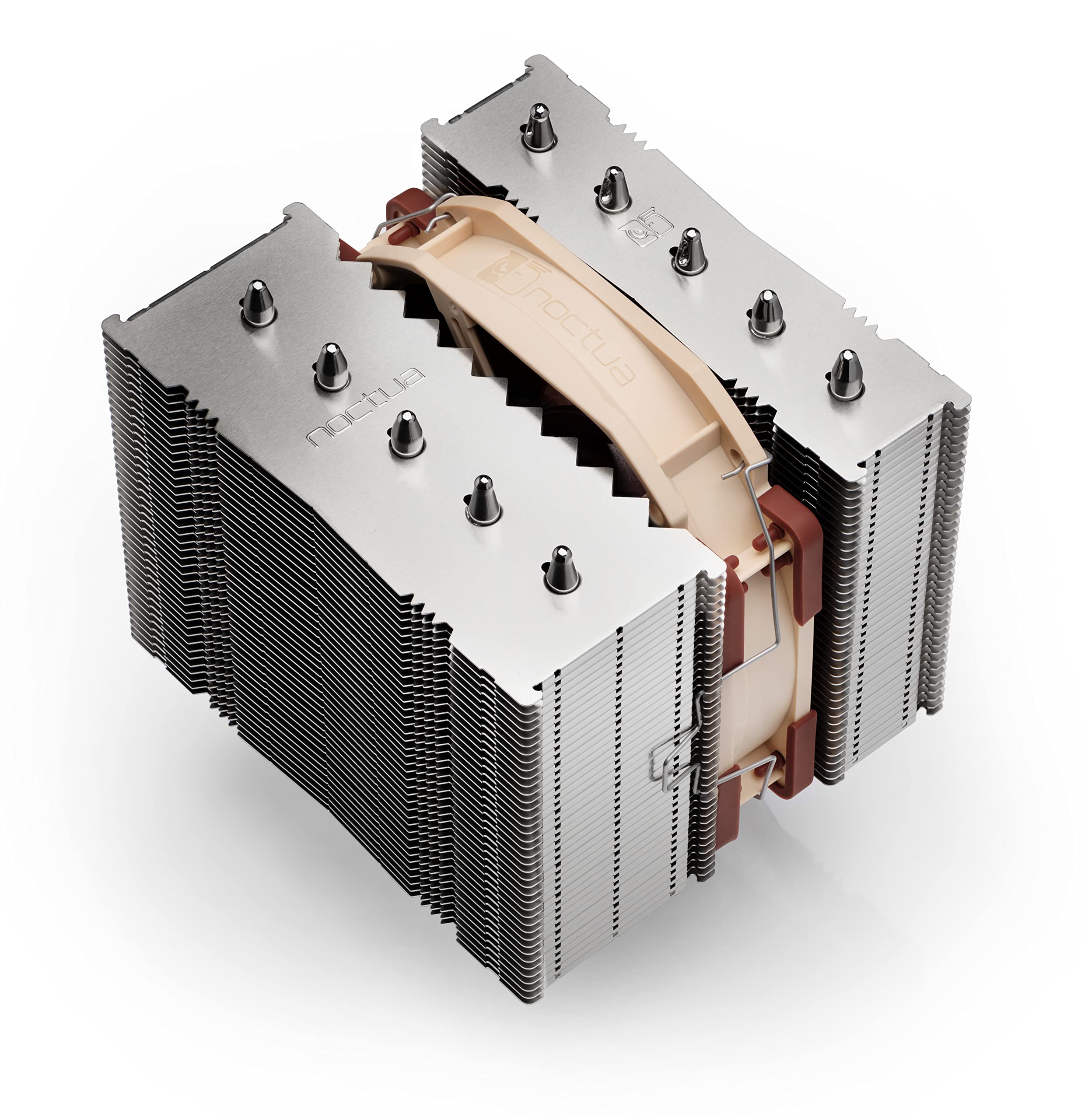 Foto 5 pulgar | Enfriador De Cpu Noctua Nh-d12l, Baja Altura, Doble Torre, 120 Mm, Marrón - Venta Internacional.
