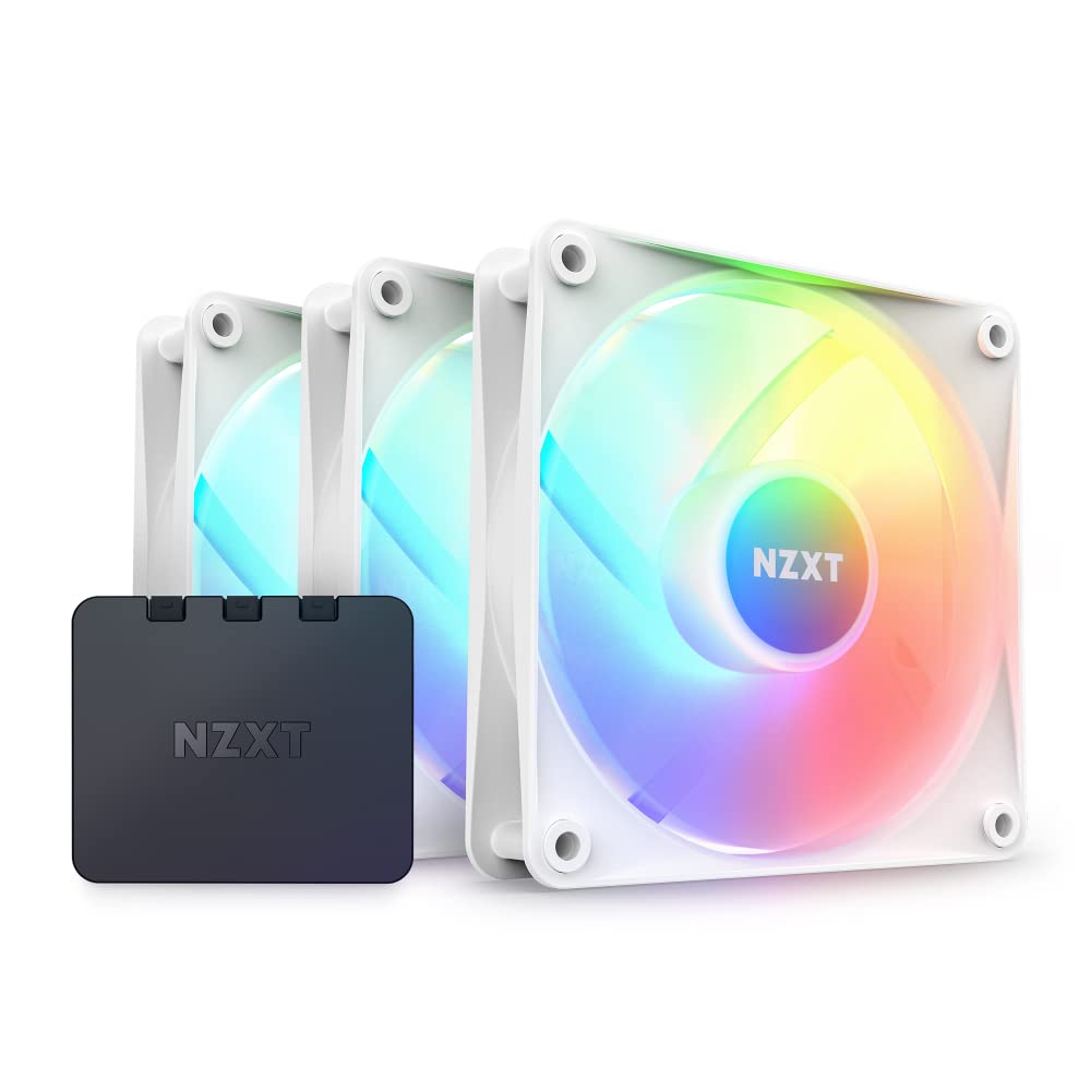 Foto 2 pulgar | Paquete Triple De Ventiladores Nzxt F120 Rgb Core De 120 Mm Con Controlador Rgb - Venta Internacional.
