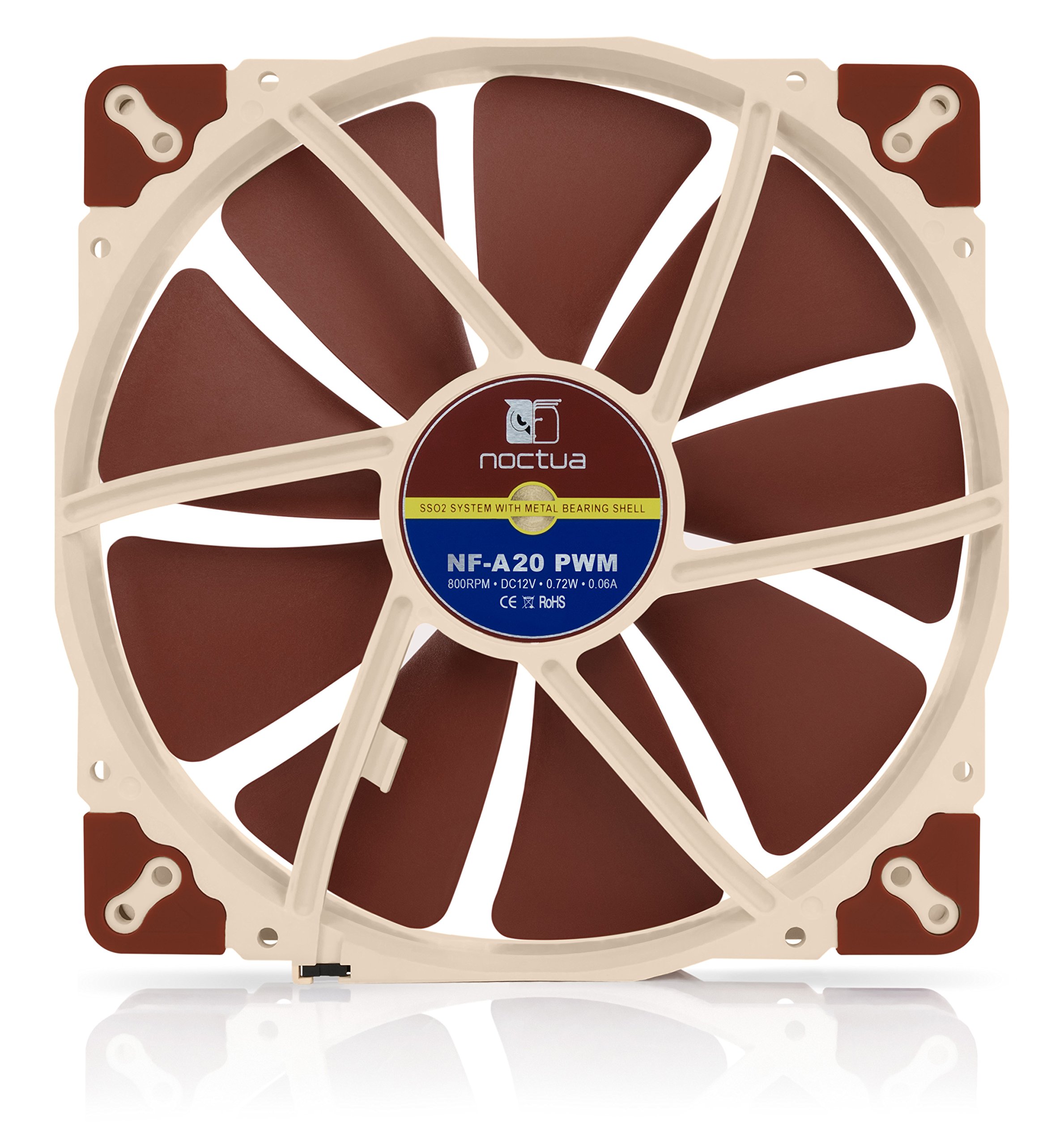 Foto 4 pulgar | Ventilador Noctua Nf-a20 Pwm Premium Silencioso, 200 X 30 Mm, 12 V, 4 Pines - Venta Internacional.