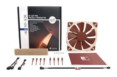 Foto 5 | Ventilador Noctua Nf-a20 Pwm Premium Silencioso, 200 X 30 Mm, 12 V, 4 Pines - Venta Internacional.