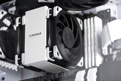 Foto 5 | Ventilador Noctua NF-A12x25 PWM chromax.Black.swap 120 mm - Venta Internacional