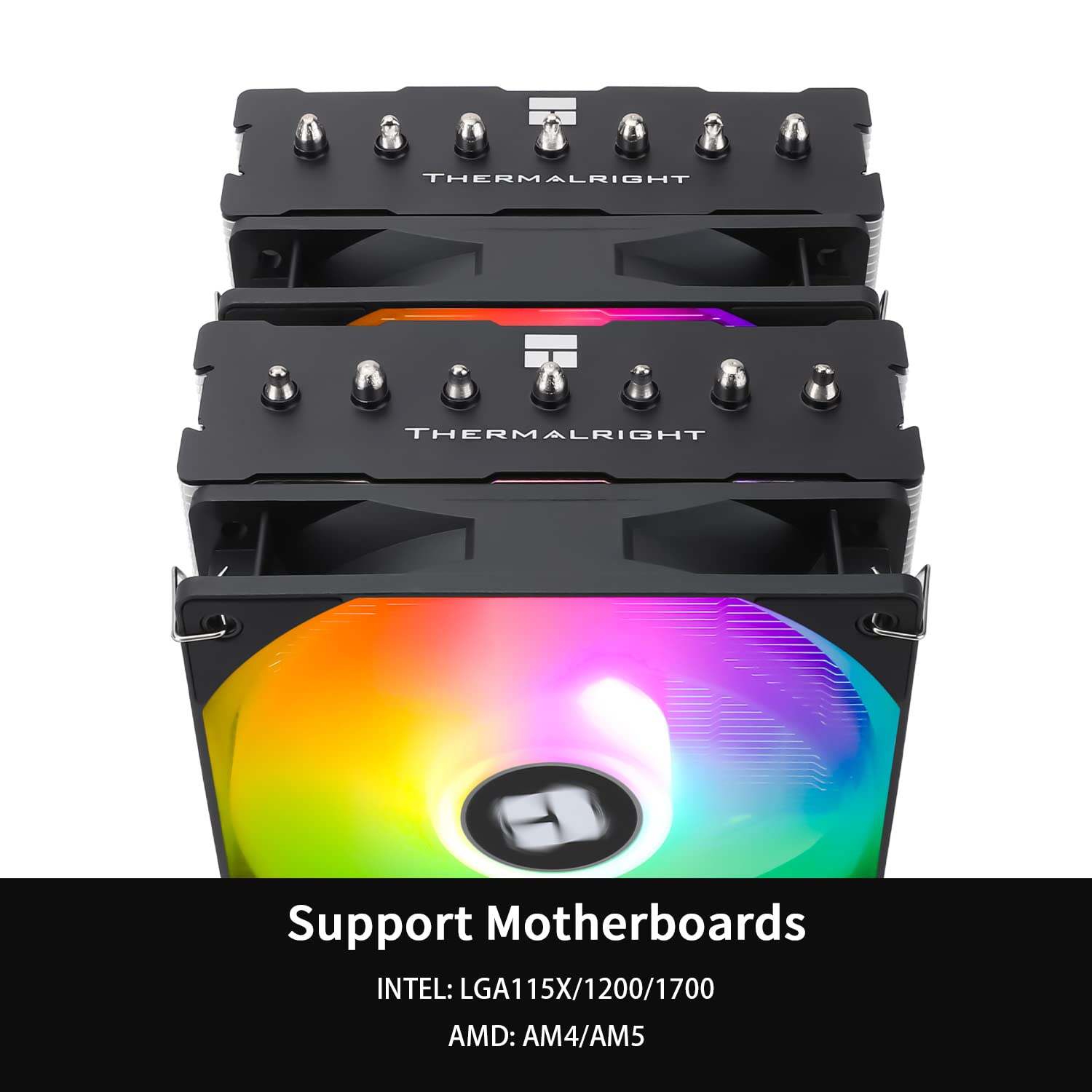 Foto 4 pulgar | Enfriador de Aire Para Cpu Thermalright Phantom Spirit 120 Se Argb - Venta Internacional