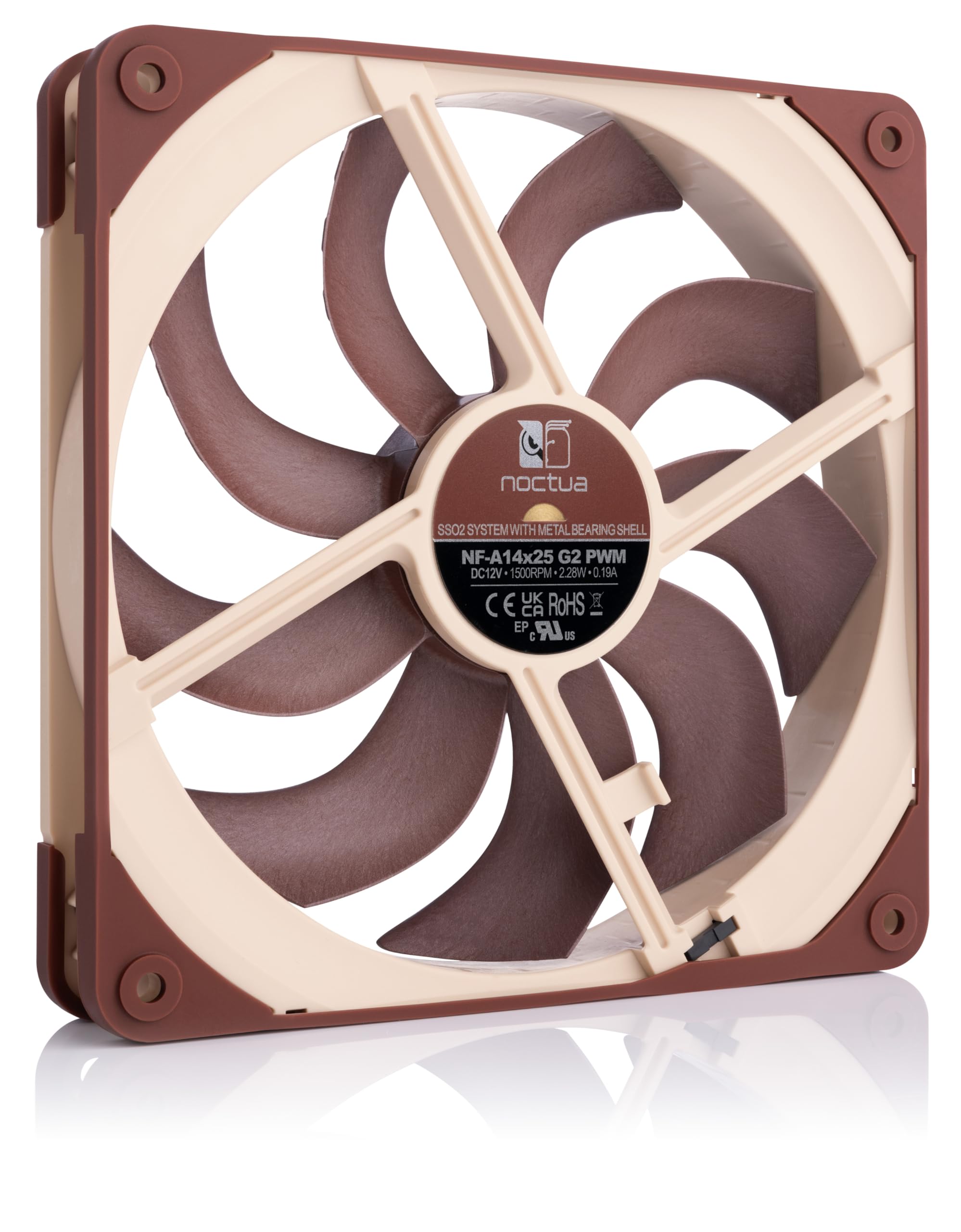 Foto 3 pulgar | Ventilador para PC Noctua Nf-a14x25 G2 Pwm 140 mm de Alta Calidad Marrón - Venta Internacional