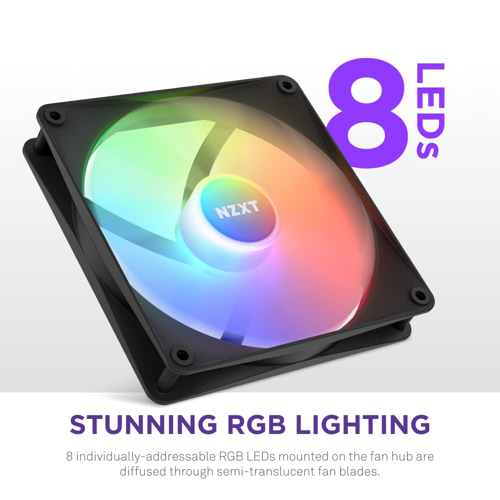 Foto 3 pulgar | Ventilador Nzxt F140 Rgb Core, Paquete Doble De 140 Mm Con Controlador Rgb - Venta Internacional.