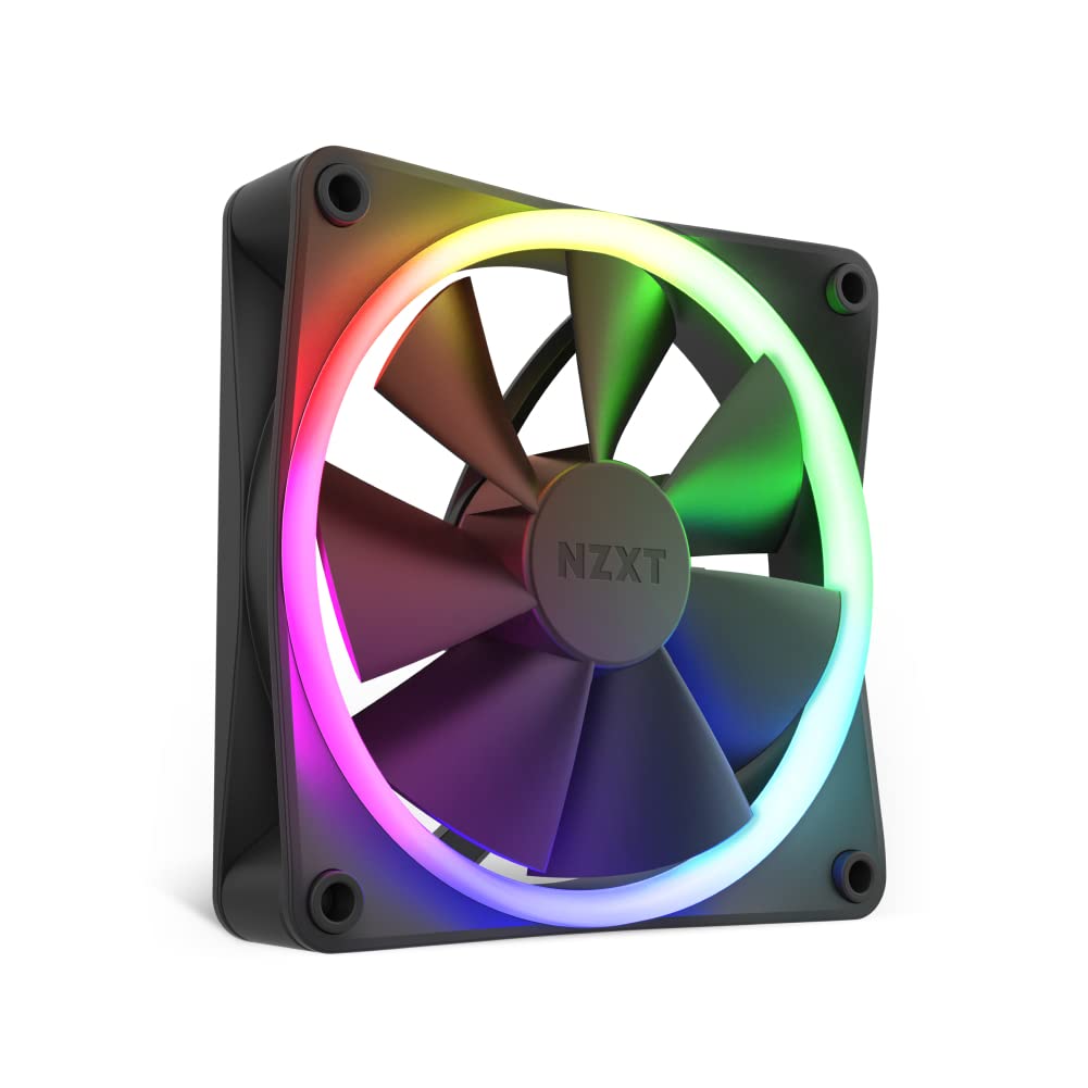 Foto 2 pulgar | Ventilador Nzxt F120 Rgb Rf-r12tf-b1, Silencioso, Triple, 120 Mm - Venta Internacional.