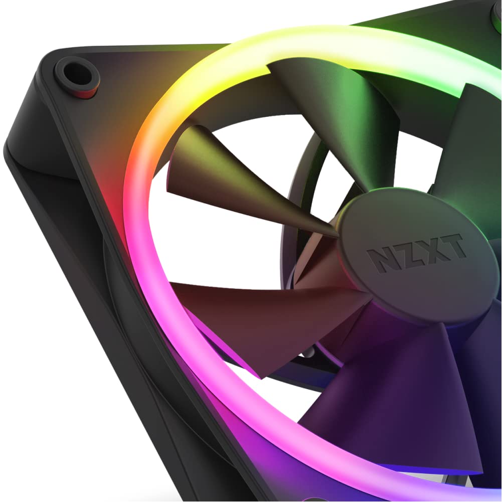 Foto 4 | Ventilador Nzxt F120 Rgb Rf-r12tf-b1, Silencioso, Triple, 120 Mm - Venta Internacional.