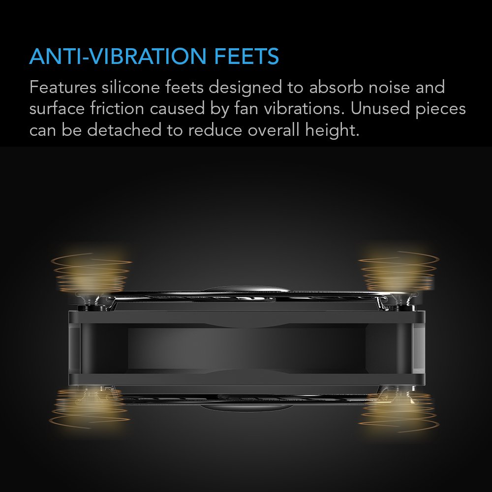 Foto 6 pulgar | Ventilador Usb Ac Infinity Multifan S5 Quiet Dual De 80 Mm Para Armario - Venta Internacional.