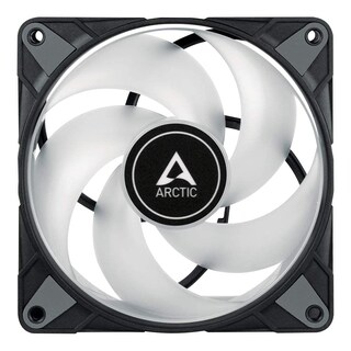Foto 4 | Carcasa con Ventilador Arctic P12 Pwm Pst A-rgb 120 Mm 2000 Rpm Paquete De 3 Unidades Negro - Venta Internacional