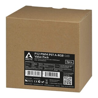 Foto 7 | Carcasa con Ventilador Arctic P12 Pwm Pst A-rgb 120 Mm 2000 Rpm Paquete De 3 Unidades Negro - Venta Internacional