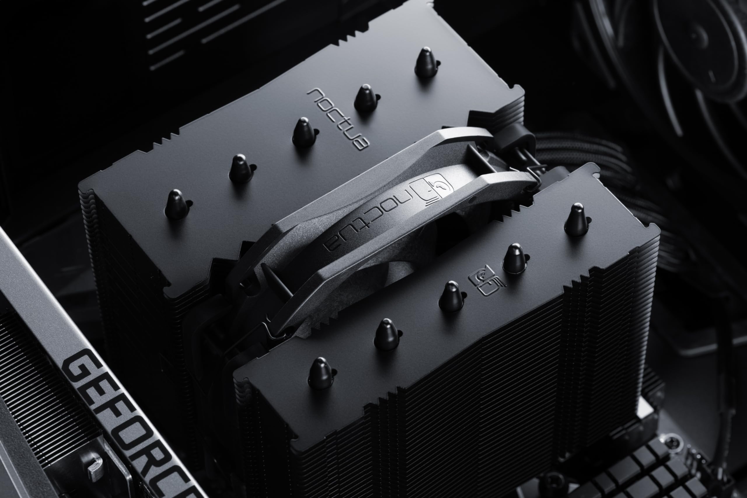Foto 8 pulgar | Enfriador De Cpu Noctua Nh-d12l Chromax.black, Doble Torre De Baja Altura - Venta Internacional.