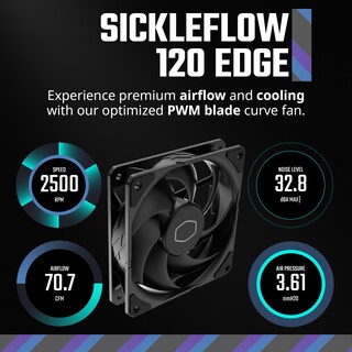 Foto 4 | Enfriador De Aire Para Cpu Master Hyper 212 Black Sickleflow 120 - Venta Internacional.