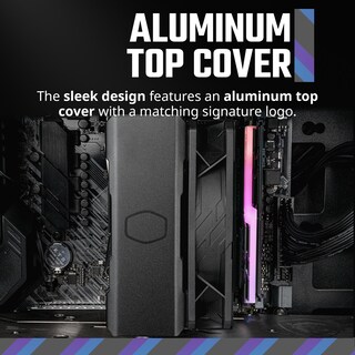 Foto 7 | Enfriador De Aire Para Cpu Master Hyper 212 Black Sickleflow 120 - Venta Internacional.