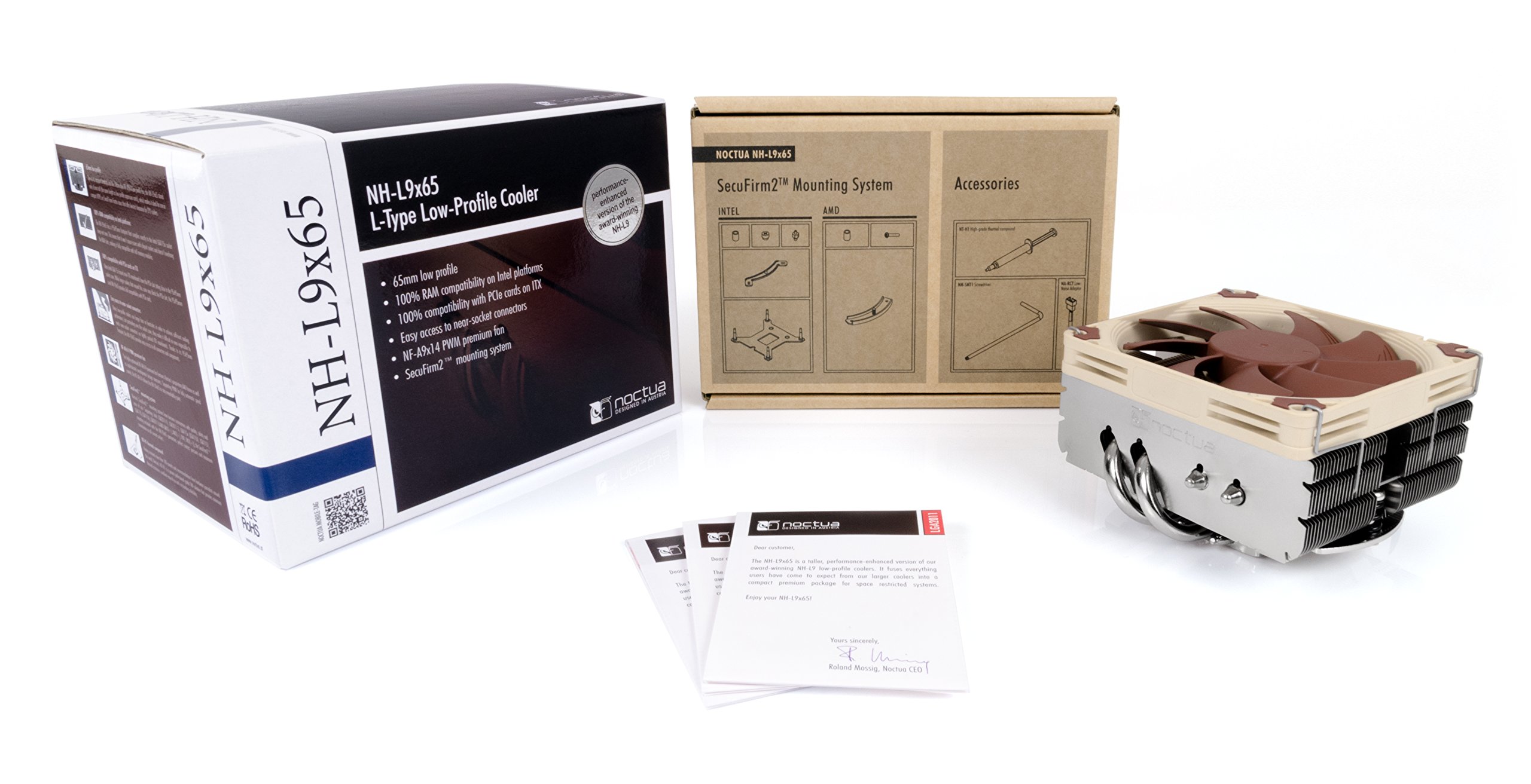 Foto 4 | Enfriador De Cpu Noctua Nh-l9x65 De Perfil Bajo De 65 Mm Con Ventilador Pwm - Venta Internacional.