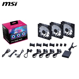 Foto 3 | Ventilador Msi Mpg Ez120 Argb-3b con Conector Magnético Argb 120 Mm - Venta Internacional