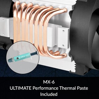 Foto 6 | Enfriador de Cpu Arctic Freezer 4u-m Para Amd E Intel Con 2 Ventiladores De 120 Mm - Venta Internacional