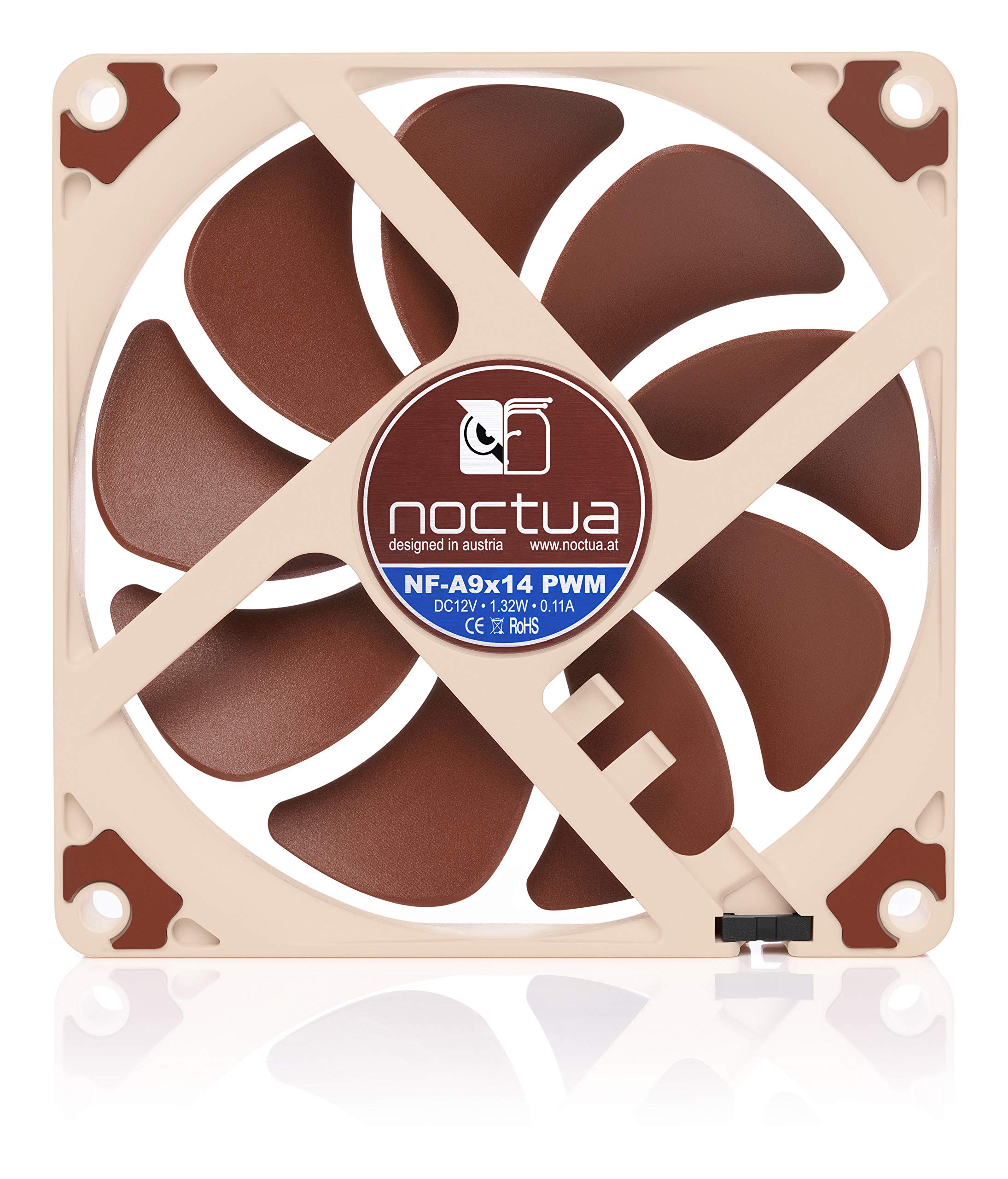 Foto 4 pulgar | Ventilador Noctua Nf-a9x14 Pwm Premium Quiet 92 X 14 Mm Marrón - Venta Internacional
