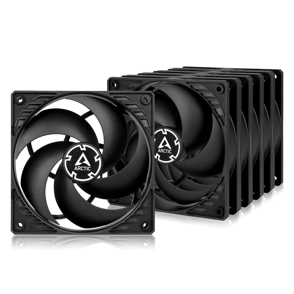 Ventilador Case Arctic P12 Pwm Pst (paquete De 5) 120 Mm 200-1800 Rpm Negro - Venta Internacional.