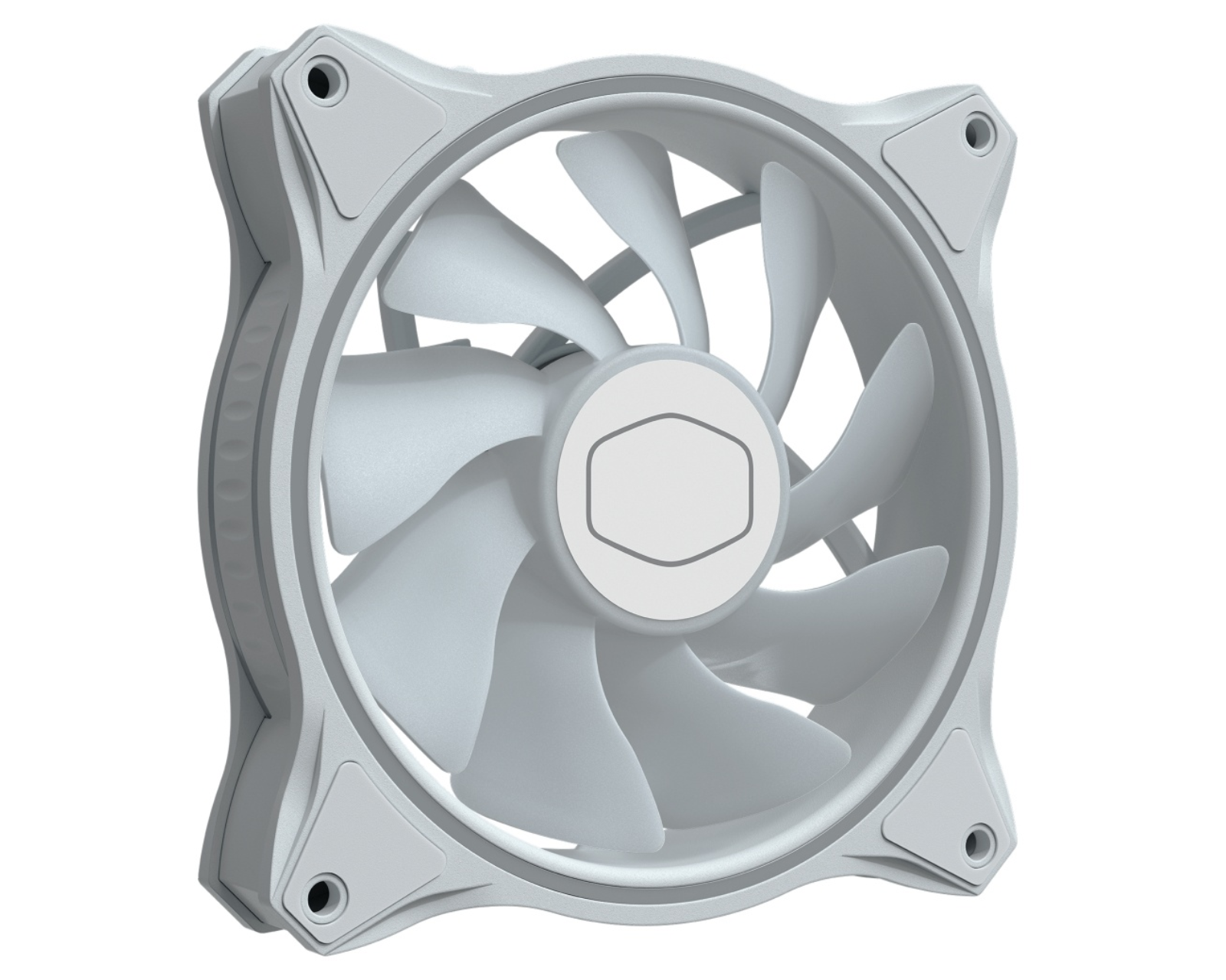 Foto 6 pulgar | Ventilador Cooler Master Mf120 Halo Led Rgb Para Gabinete 120mm 650-1800rpm Mfl-b2dw-18npa-r1