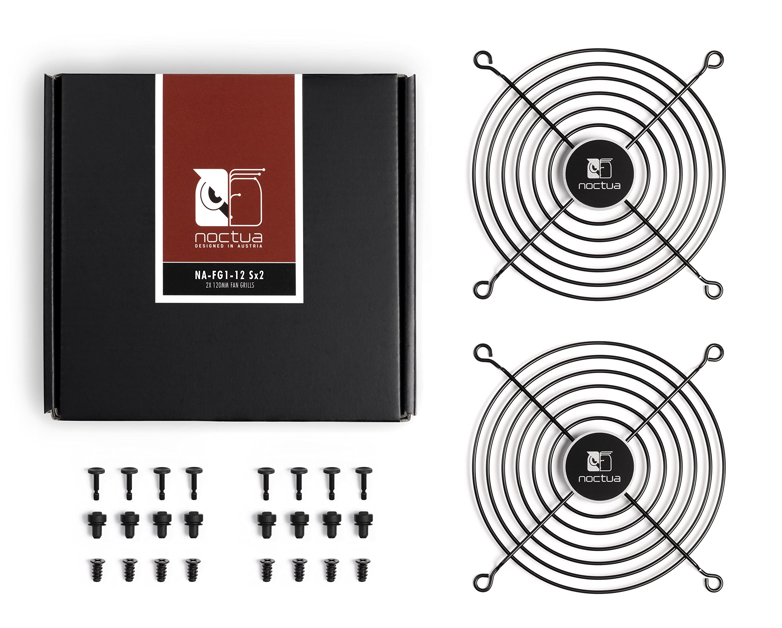 Foto 4 pulgar | Fan Grills Noctua Na-fg1-12 Sx2 Para Ventiladores De 120 Mm (juego De 2) - Venta Internacional.