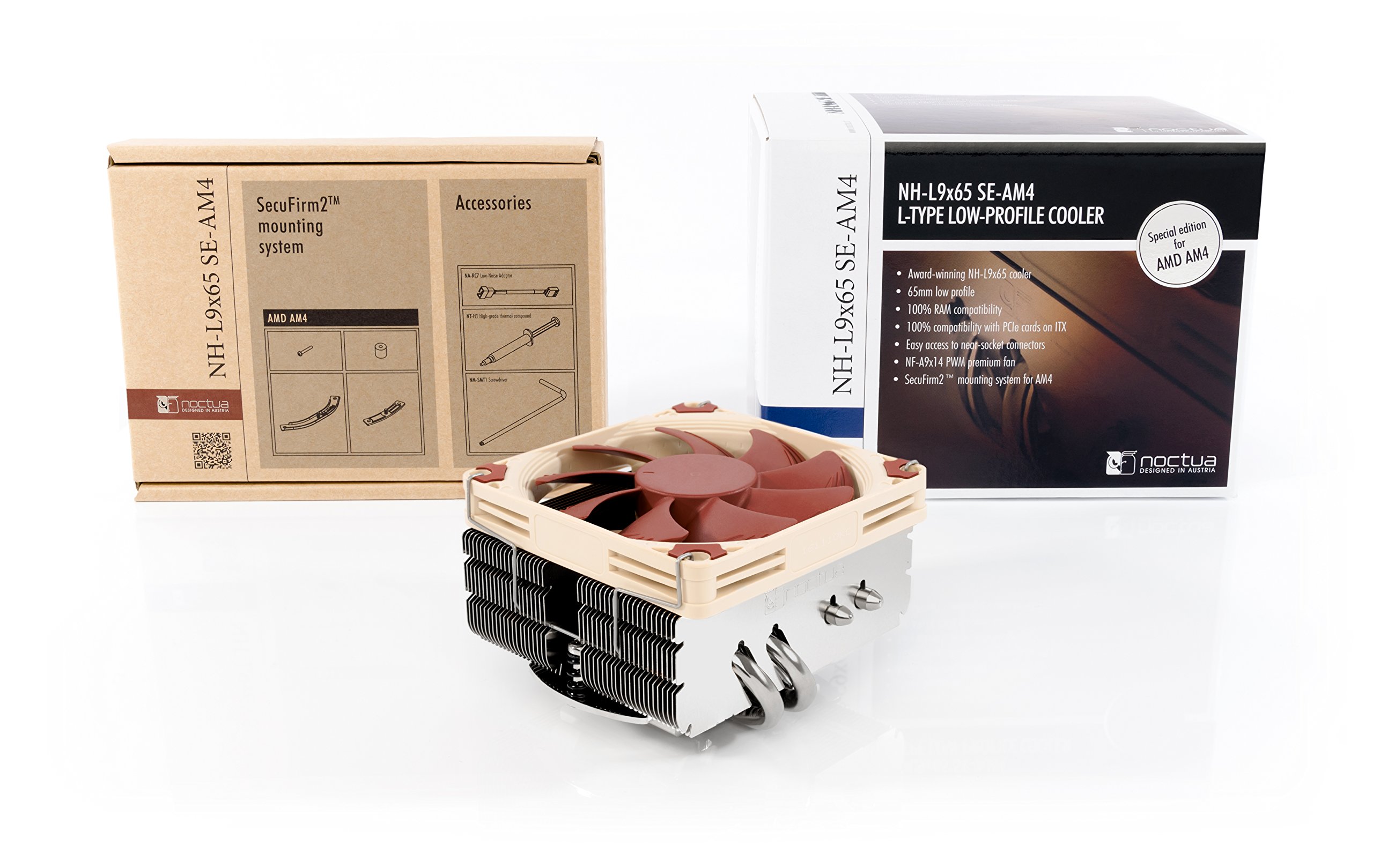Foto 5 pulgar | Enfriador De Cpu Noctua Nh-l9x65 Se-am4 De Perfil Bajo Con Ventilador De 92 Mm - Venta Internacional.