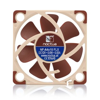 Foto 4 | Ventilador Noctua Nf-a4x10 Flx Premium Silencioso De 40 X 10 Mm, 12 V, 3 Pines - Venta Internacional.