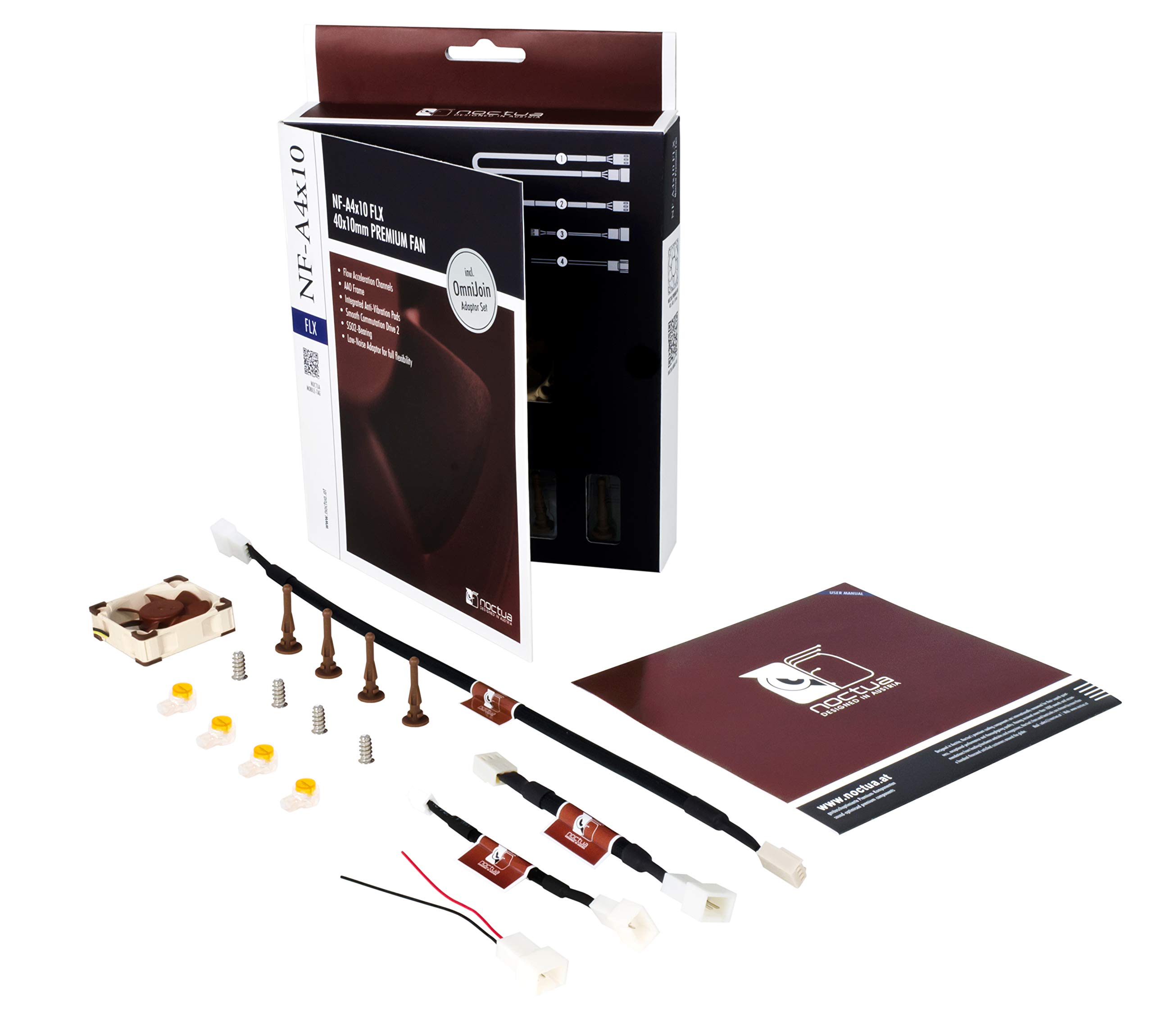 Foto 6 pulgar | Ventilador Noctua Nf-a4x10 Flx Premium Silencioso De 40 X 10 Mm, 12 V, 3 Pines - Venta Internacional.