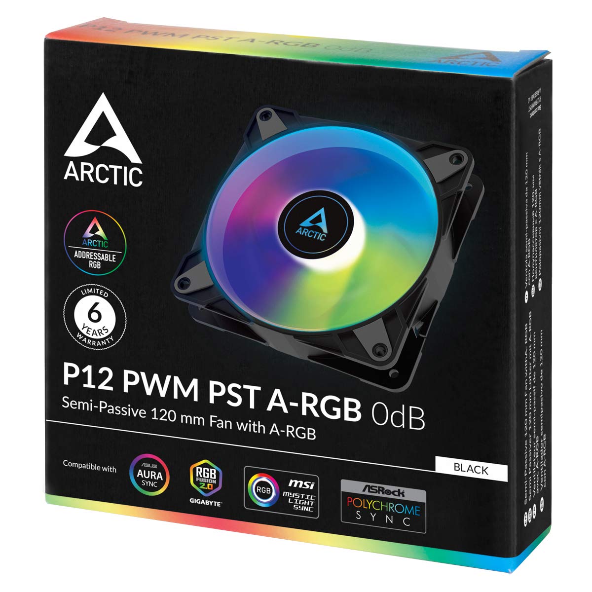Foto 6 pulgar | Ventilador Pc Arctic P12 Pwm Pst A-rgb 120 Mm Con Presión Estática - Venta Internacional.