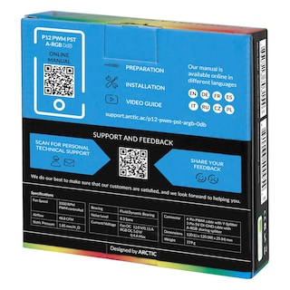 Foto 6 | Ventilador Pc Arctic P12 Pwm Pst A-rgb 120 Mm Con Presión Estática - Venta Internacional.