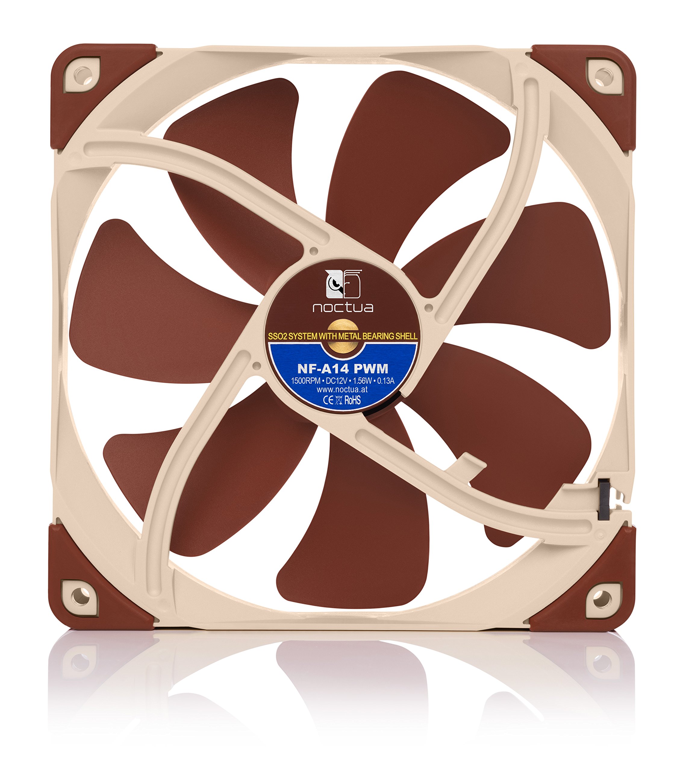 Foto 4 pulgar | Ventilador Noctua Nf-a14 Pwm Premium Silencioso 140 Mm 12 V 1500 Rpm - Venta Internacional.