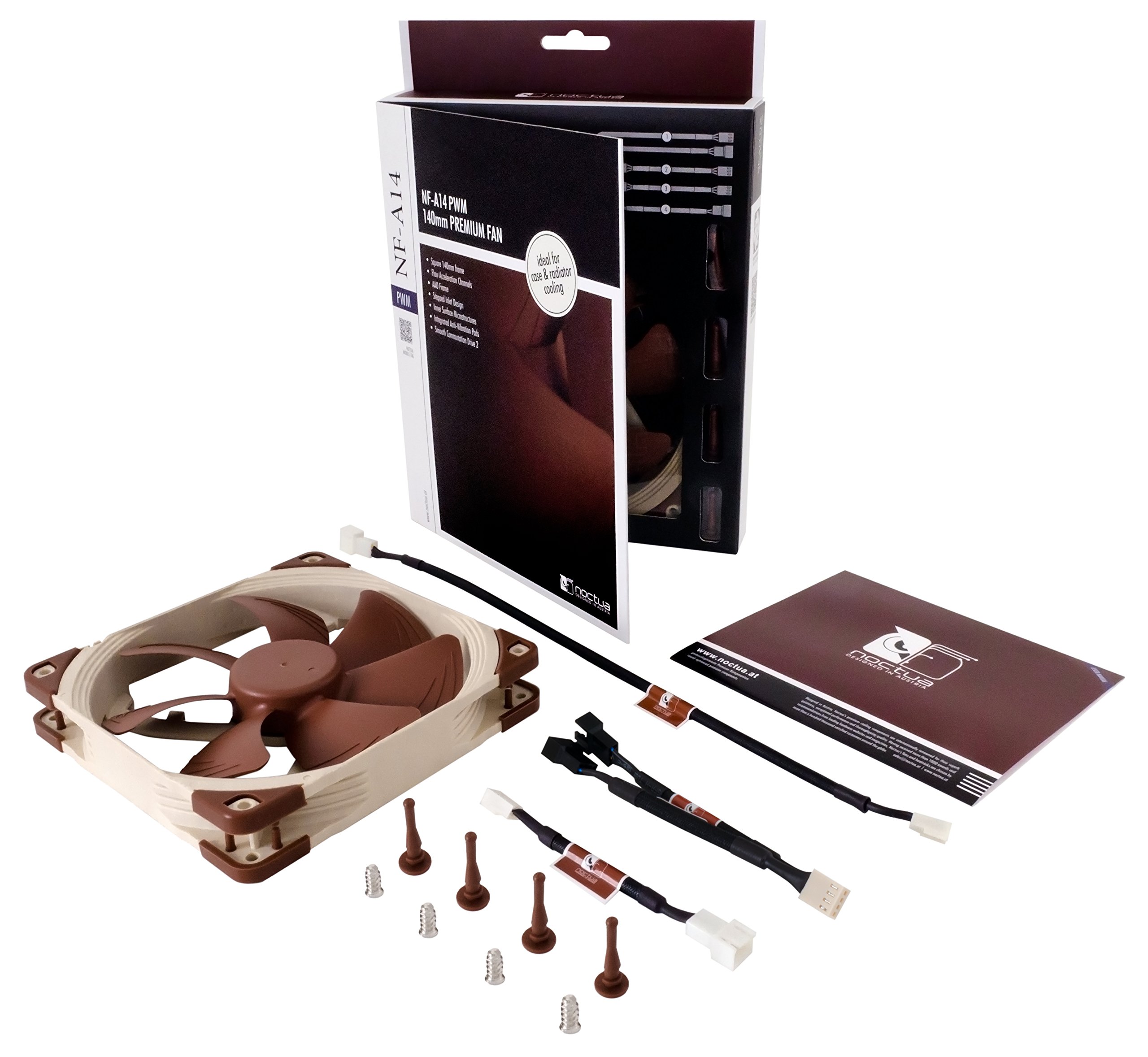 Foto 5 pulgar | Ventilador Noctua Nf-a14 Pwm Premium Silencioso 140 Mm 12 V 1500 Rpm - Venta Internacional.