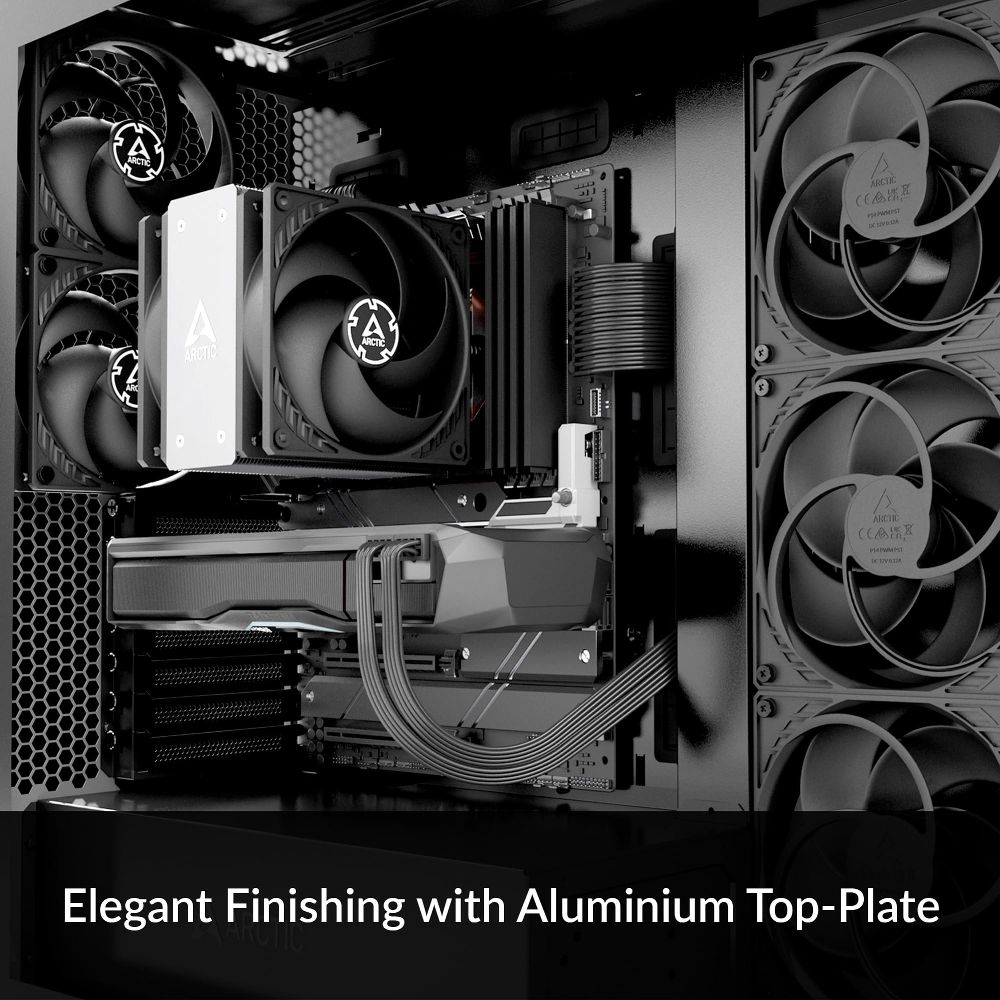 Foto 3 pulgar | Enfriador De Cpu Arctic Freezer 36 De Torre Única Con 2 Ventiladores De 120 Mm - Venta Internacional.