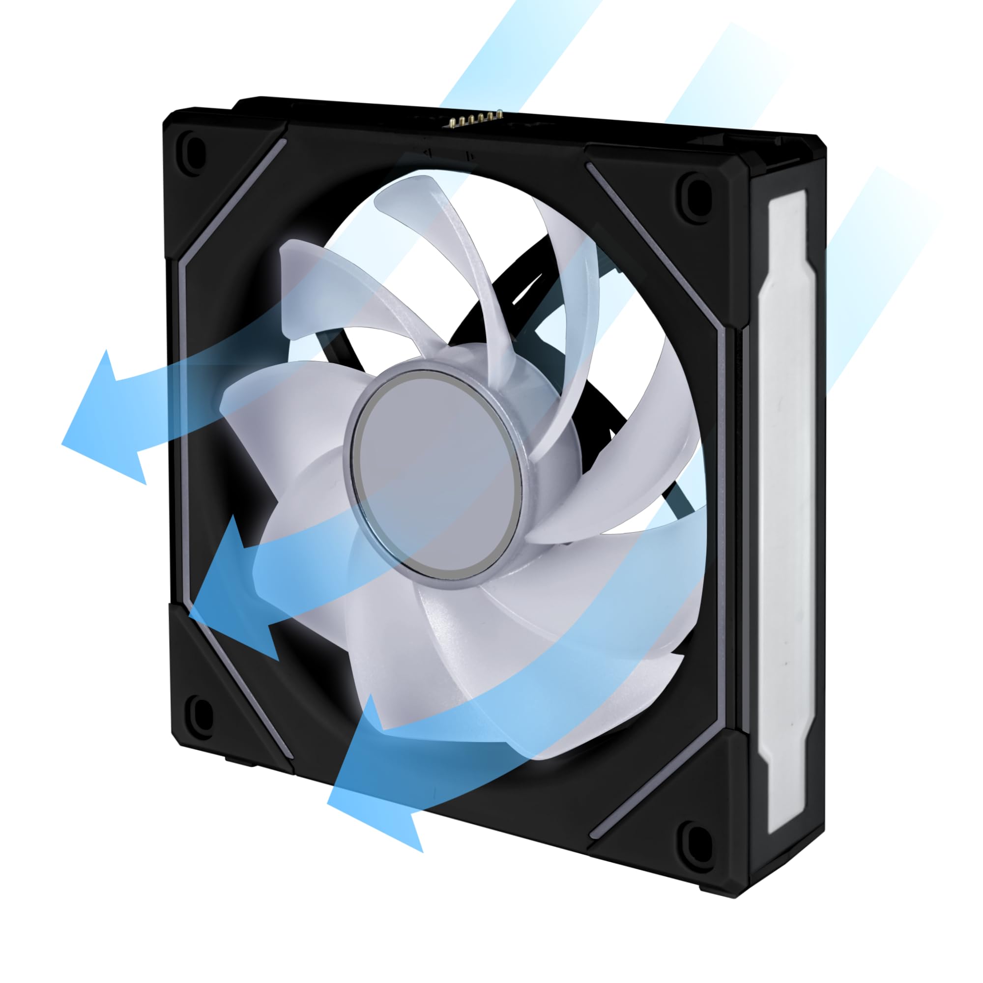 Foto 5 pulgar | Ventilador Lian Li Uni Sl-infinity 120 Con Aspas Invertidas, Color Negro - Venta Internacional.