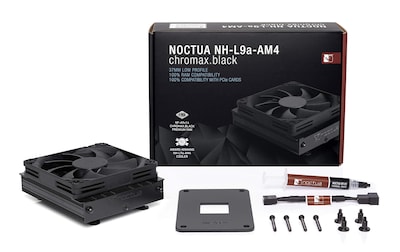 Foto 4 | Enfriador De Cpu Noctua Nh-l9a-am4 Chromax.black De Perfil Bajo Negro - Venta Internacional.