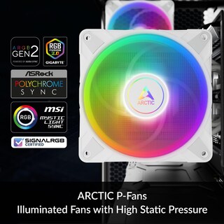 Foto 6 | Enfriador De Cpu Arctic Freezer 36 A-rgb Con 2 Ventiladores De 120 Mm - Venta Internacional.