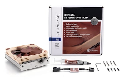 Foto 4 | Enfriador de Cpu Noctua Nh-l9a-am5 de Perfil Bajo para Amd Am5 Brown - Venta Internacional