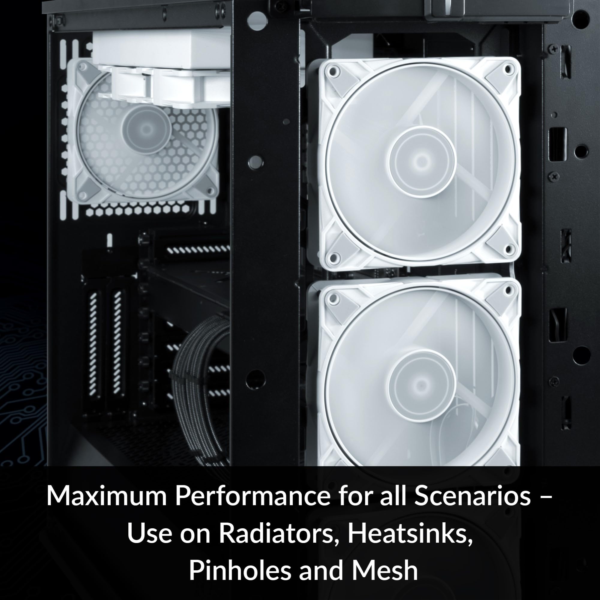 Foto 4 pulgar | Ventilador Pc Arctic P12 Max de Alto Rendimiento 120 mm Blanco - Venta Internacional