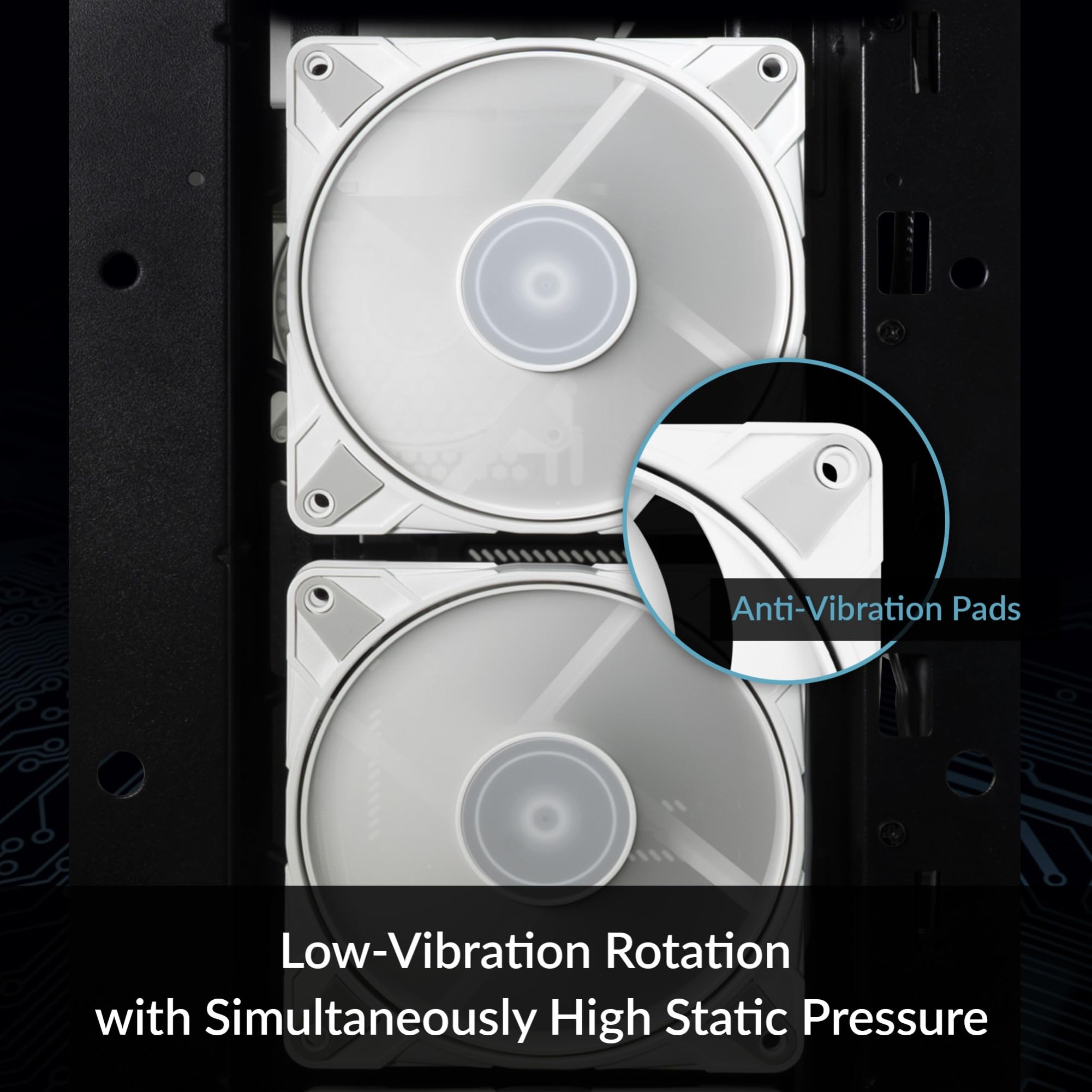 Foto 5 pulgar | Ventilador Pc Arctic P12 Max de Alto Rendimiento 120 mm Blanco - Venta Internacional