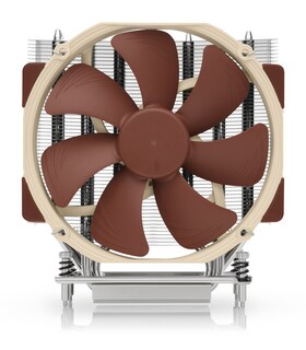Foto 1 | Enfriador de CPU Noctua NH-U14S TR4-SP3 Premium 140 mm Marrón - Venta Internacional