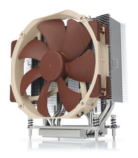 Foto 2 | Enfriador de CPU Noctua NH-U14S TR4-SP3 Premium 140 mm Marrón - Venta Internacional